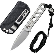 Civivi Circulus Stainless (2.00" 10Cr15CoMoV) Fixed Blade Knife [ C22012-2] - product view 4