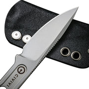Civivi Circulus Stainless (2.00" 10Cr15CoMoV) Fixed Blade Knife [ C22012-2] - product view 6