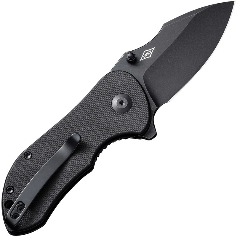 Civivi Gordo Black G10 (2.51" Black D2) Folding Knife [C22018C-1] - product view 3