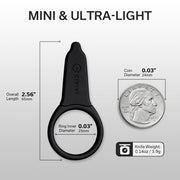 Civivi Quick Snip Black ABS With Rubber Coating (0.68" 6Cr13) Fixed Blade Knife [ C22022A-1] - product view 7
