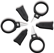 Civivi Quick Snip Black ABS With Rubber Coating (0.68" 6Cr13) Fixed Blade Knife [C22022A-2] - product view 1