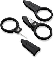 Civivi Quick Snip Black ABS With Rubber Coating (0.68" 6Cr13) Fixed Blade Knife [C22022A-2] - product view 2