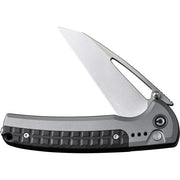 Civivi Sentinel Strike Gray Aluminum (3.7" Stonewashed K110) Folding Knife [ C22025B-2] - product view 3