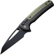 Civivi Sentinel Strike Black Aluminum (3.7" Black K110) Folding Knife [ C22025B-3] - product view 1