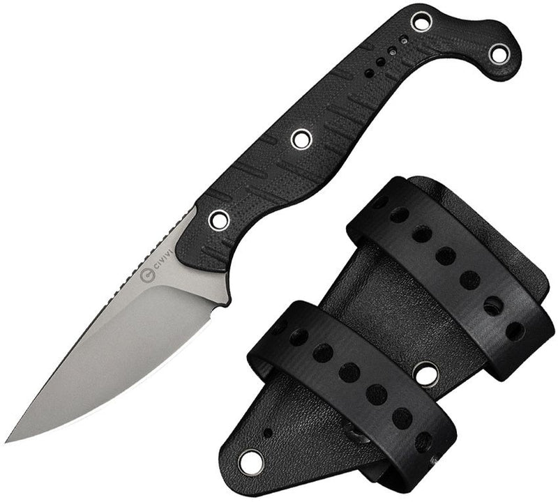 Civivi SOKN Fixed Blade Black [C22027-1]