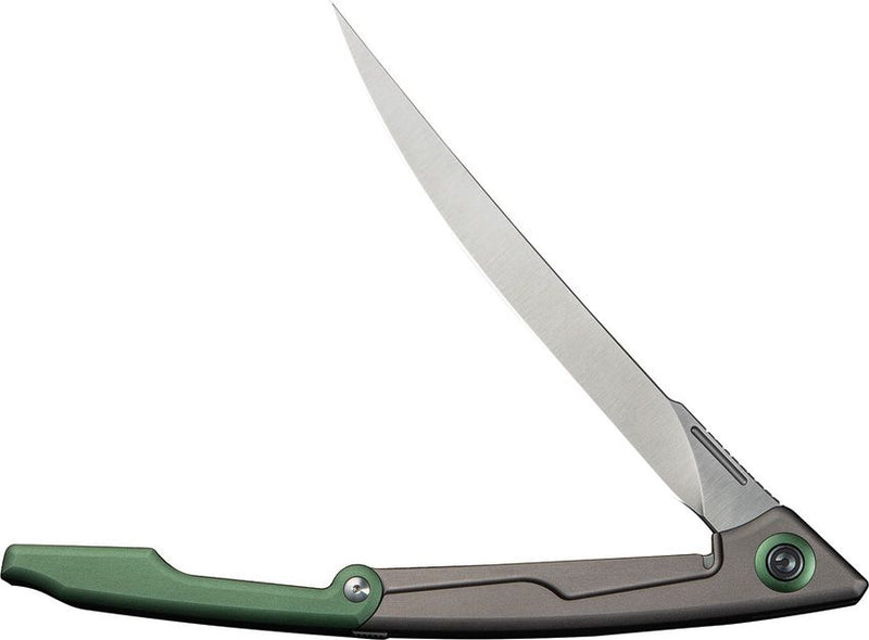 Civivi Shawka Fillet Linerlock Green Kitchen Knife [C22029B-3]
