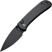 Civivi Qubit Black Aluminum (2.98" Black Stonewashed 14C28N) Folding Knife [C22030E-1] - product view 1