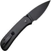 Civivi Qubit Black Aluminum (2.98" Black Stonewashed 14C28N) Folding Knife [C22030E-1] - product view 4