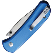 Civivi Qubit Bright Blue Aluminum (2.98" Satin Finished 14C28N) Folding Knife [C22030E-3] - product view 4