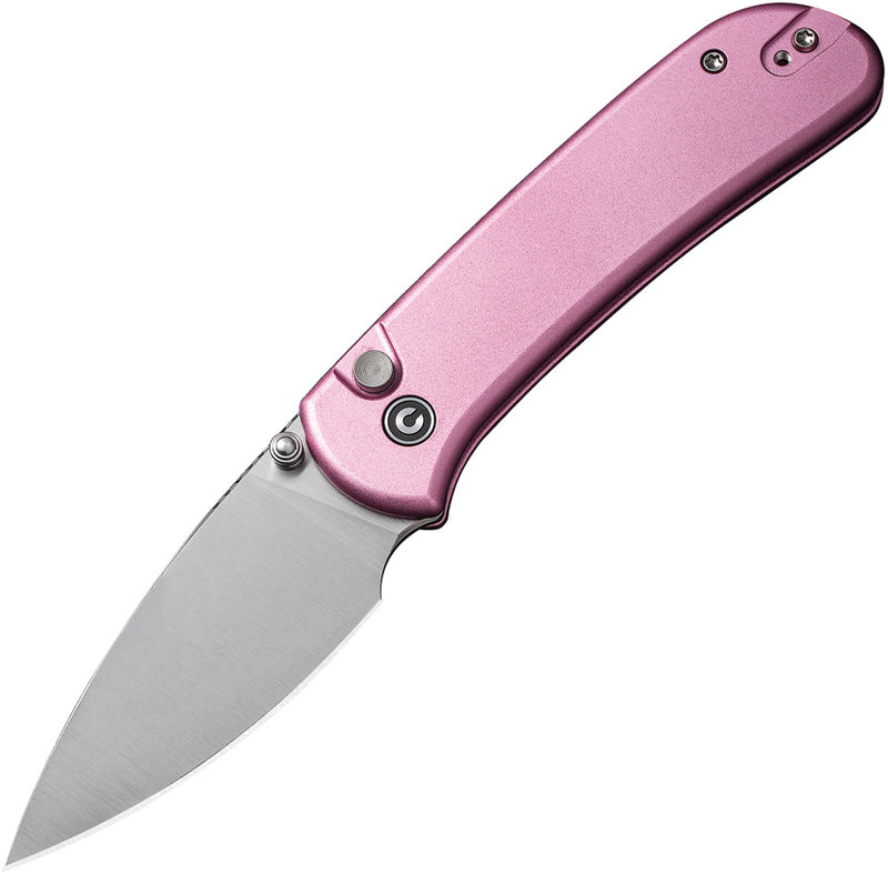 Civivi Qubit Pink Aluminum (2.98" Satin Finished 14C28N) Folding Knife [C22030E-5] - product view 1