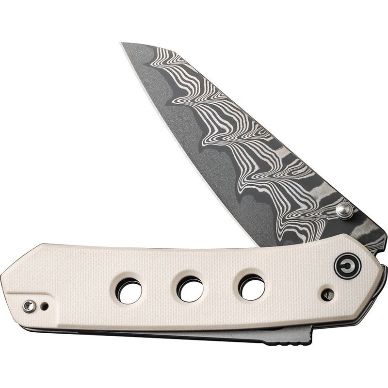 Civivi Vision FG Superlock Ivory Folding Knife [C22036-DS1]