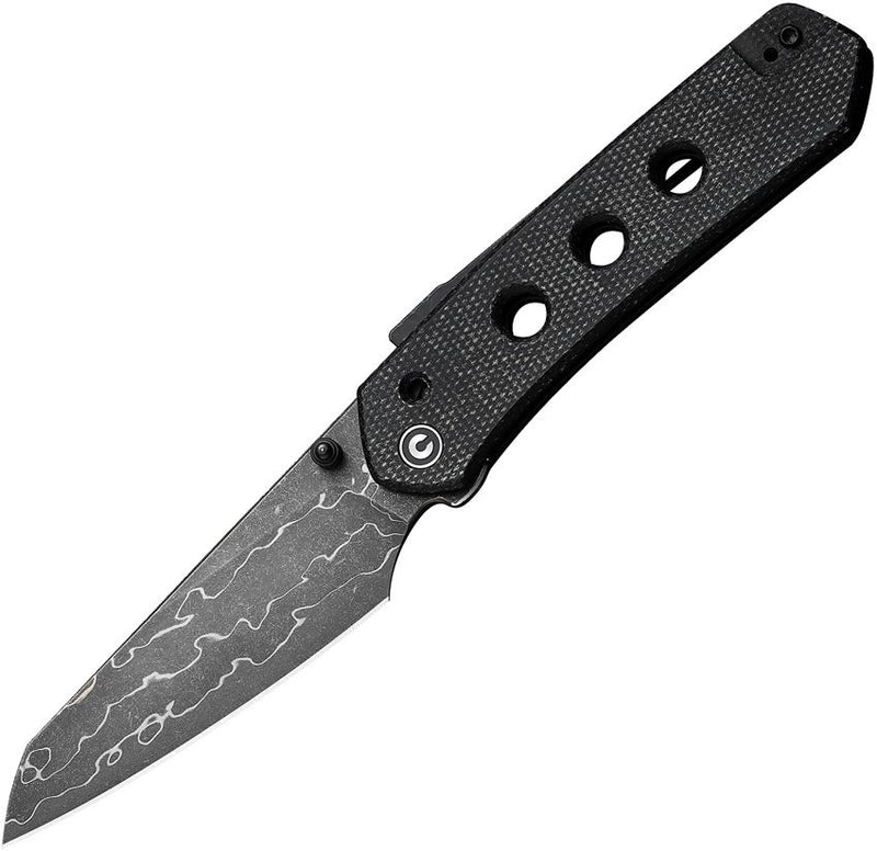 Civivi Vision FG Superlock Damascus Folding Knife [C22036-DS2]