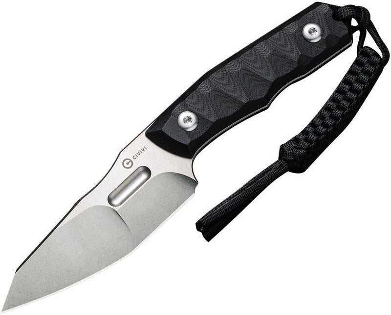 Civivi Propugnator Fixed Blade Black [C23002-1]