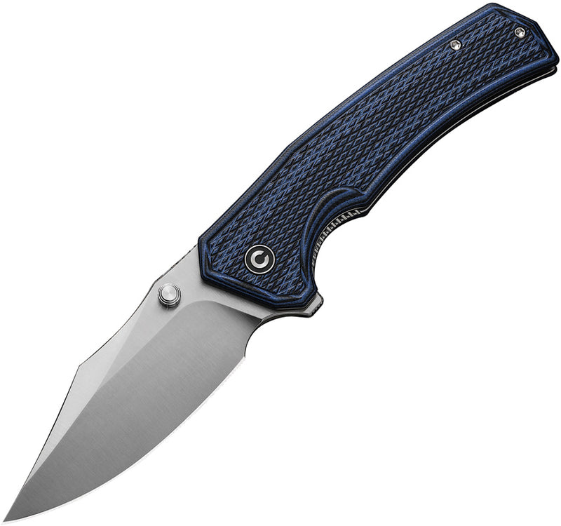 Civivi Vexillum Blue / Black G10 (3.81" Satin Finished Nitro-V) Folding Knife [C23003D-3] - product view 1