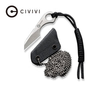 Civivi Gramis integral steel grip (1.00" Satin Finished 14C28N) Fixed Blade Knife [C23004-2] - product view 2