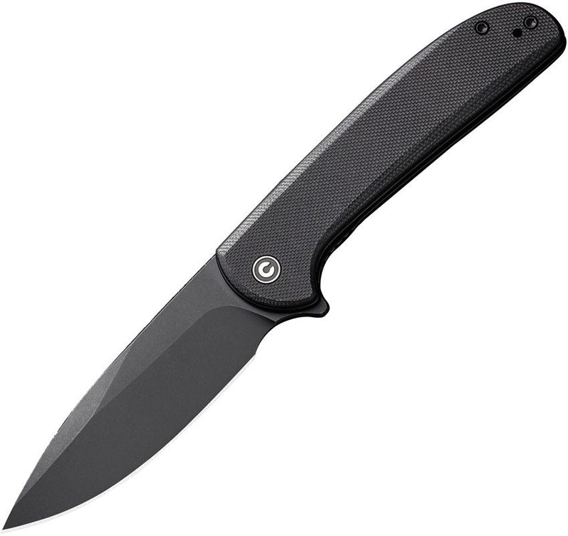 Civivi Primitrox Linerlock Black Folding Knife [C23005A-2]