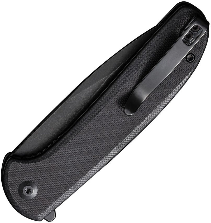 Civivi Primitrox Linerlock Black Folding Knife [C23005A-2]
