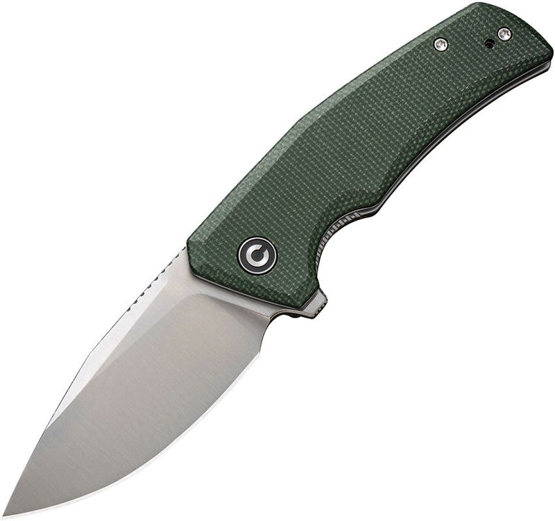 Civivi Regulatron Linerlock Grn Mic Folding Knife [C23006-2]