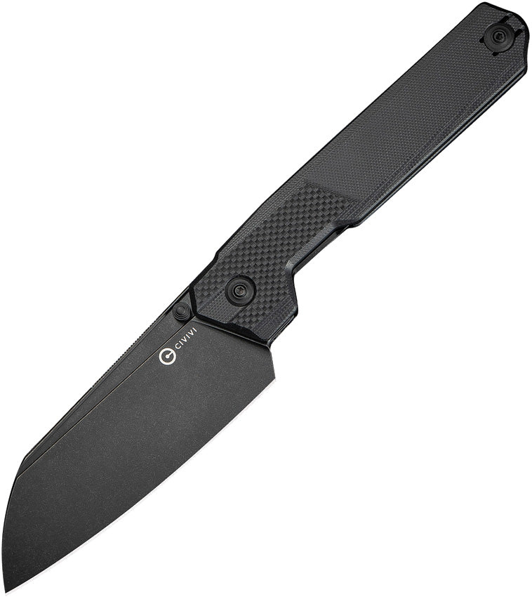 Civivi Hid Black G10 (4.14" Black Stonewashed 14C28N) Folding Knife [C23008-1] - product view 1