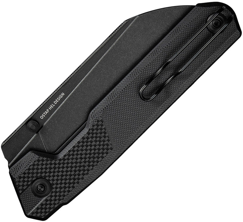 Civivi Hid Black G10 (4.14" Black Stonewashed 14C28N) Folding Knife [C23008-1] - product view 2