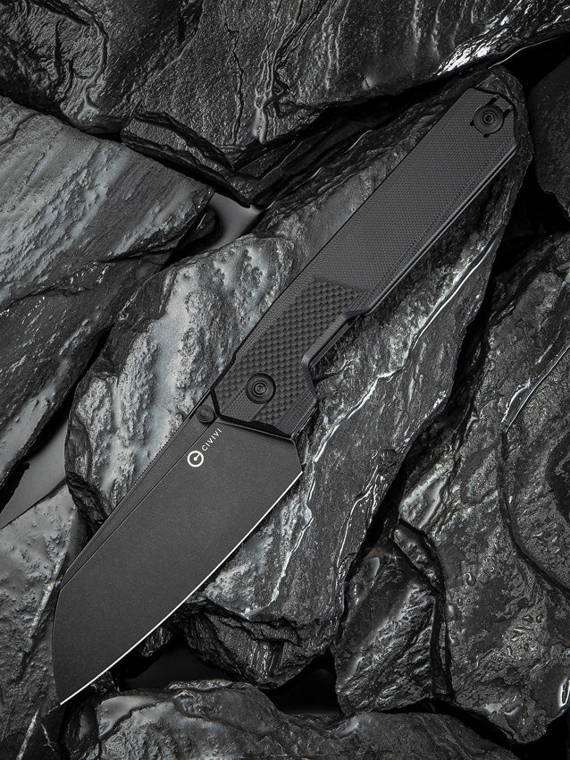 Civivi Hid Black G10 (4.14" Black Stonewashed 14C28N) Folding Knife [C23008-1] - product view 7