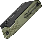 Civivi Hid OD Green G10 (4.14" Black Stonewashed 14C28N) Folding Knife [C23008-2] - product view 2