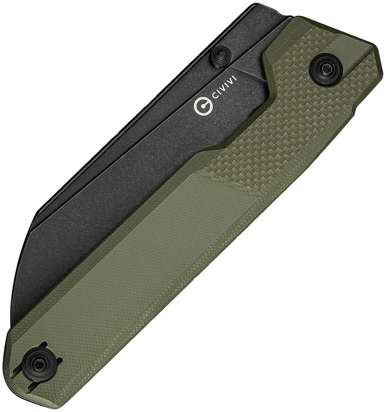 Civivi Hid OD Green G10 (4.14" Black Stonewashed 14C28N) Folding Knife [C23008-2] - product view 6
