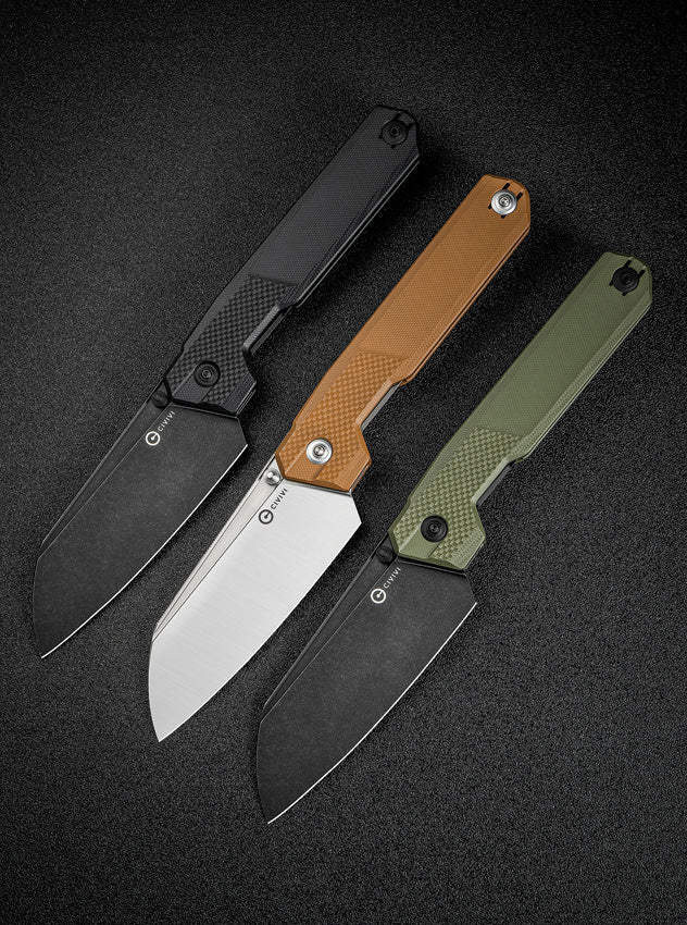 Civivi Hid OD Green G10 (4.14" Black Stonewashed 14C28N) Folding Knife [C23008-2] - product view 7