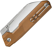 Civivi Hid Brown G10 (4.14" Satin Finished 14C28N) Folding Knife [C23008-3] - product view 2