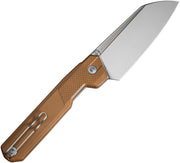 Civivi Hid Brown G10 (4.14" Satin Finished 14C28N) Folding Knife [C23008-3] - product view 3