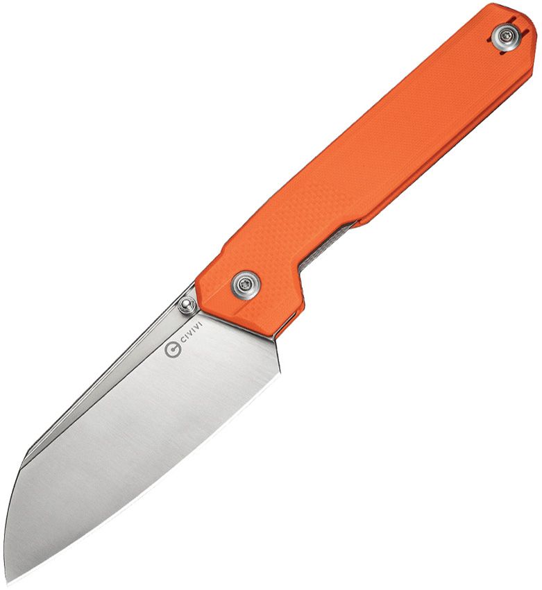 Civivi Hid Nested Linerlock Orange Folding Knife [C23008-4]