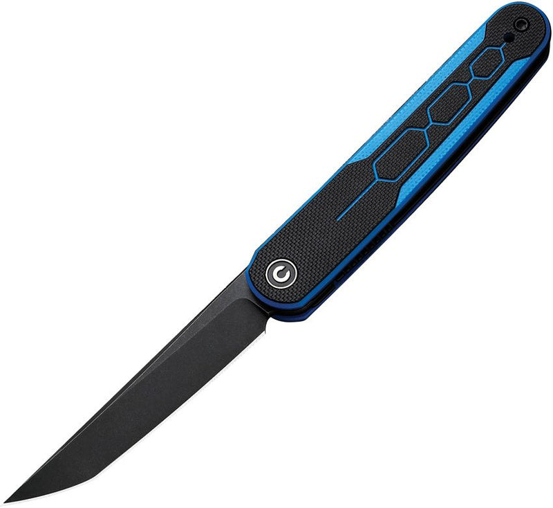 Civivi KwaiQ Linerlock Blue Folding Knife [C23015-3]