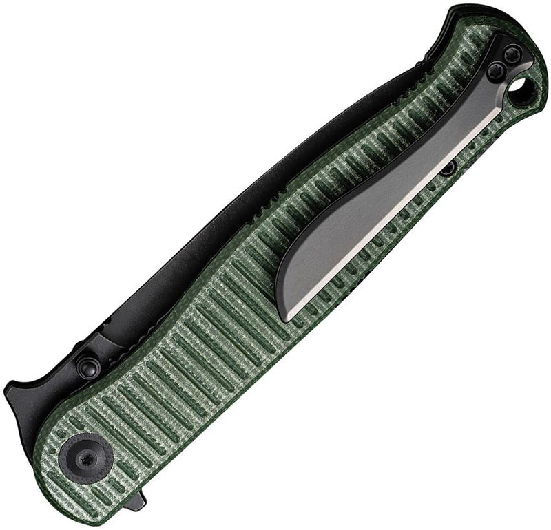 Civivi RS71 Linerlock Green Mic Folding Knife [C23025-3]