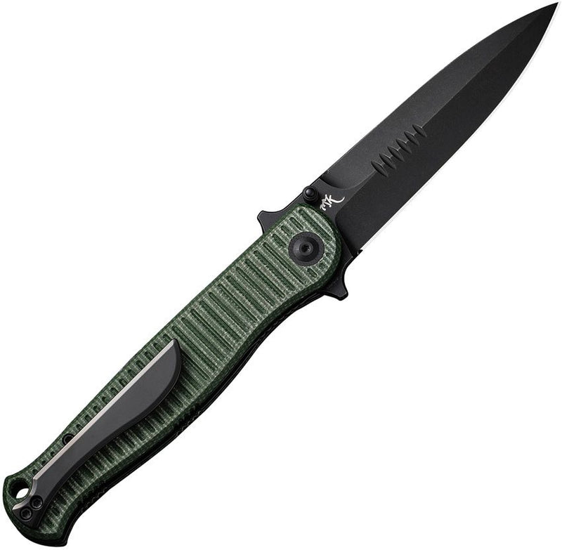 Civivi RS71 Linerlock Green Mic Folding Knife [C23025-3]