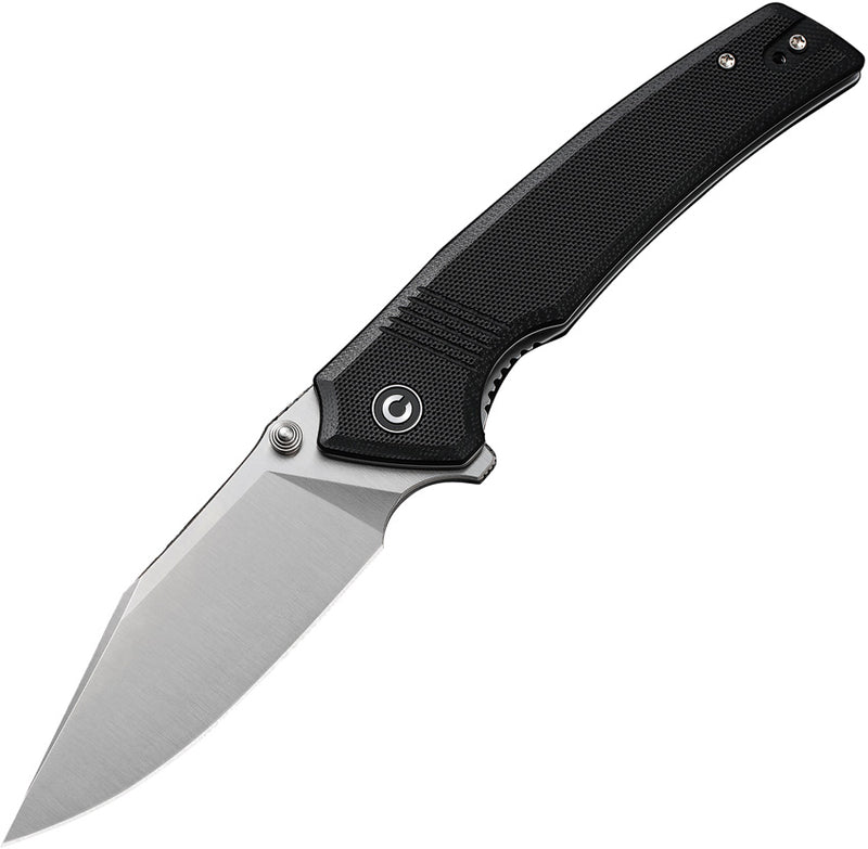 Civivi Tranquil Black G10 (3.7" Satin Finished 14C28N) Folding Knife [C23027-1] - product view 1