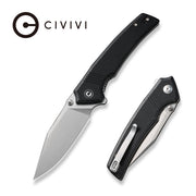 Civivi Tranquil Black G10 (3.7" Satin Finished 14C28N) Folding Knife [C23027-1] - product view 2