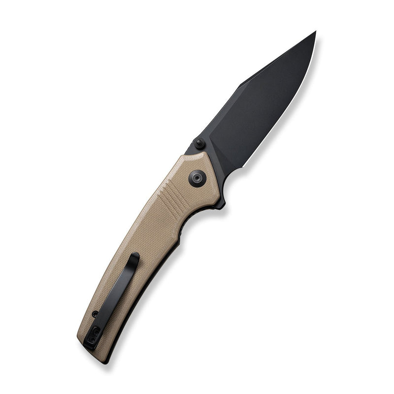 Civivi Tranquil Tan G10 (3.7" Black 14C28N) Folding Knife [C23027-3] - product view 7
