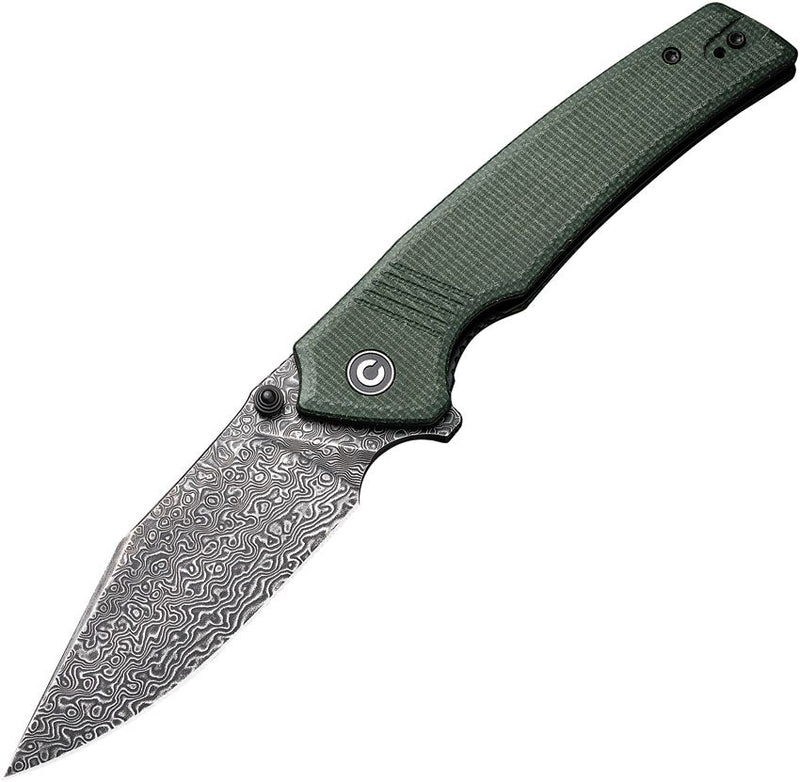 Civivi Tranquil Linerlock Green Folding Knife [C23027-DS1]