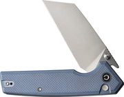 Civivi Amirite Neutral Blue Coarse G10 (3.48" Satin Finished Nitro-V) Folding Knife [C23028-1] - product view 3