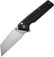 Civivi Amirite Black Coarse G10 (3.48" Satin Finished Nitro-V) Folding Knife [C23028-2] - product view 1