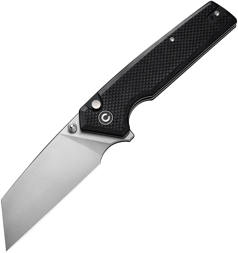 Civivi Amirite Black Coarse G10 (3.48" Satin Finished Nitro-V) Folding Knife [C23028-2] - product view 1
