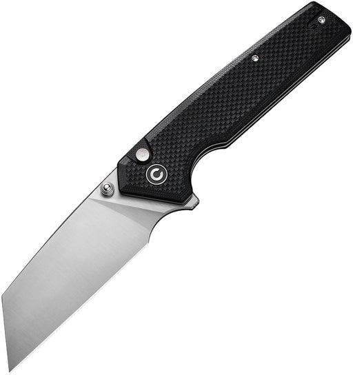 Civivi Amirite Black Coarse G10 (3.48" Satin Finished Nitro-V) Folding Knife [C23028-2] - product view 1