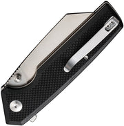 Civivi Amirite Black Coarse G10 (3.48" Satin Finished Nitro-V) Folding Knife [C23028-2] - product view 2