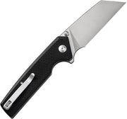Civivi Amirite Black Coarse G10 (3.48" Satin Finished Nitro-V) Folding Knife [C23028-2] - product view 4