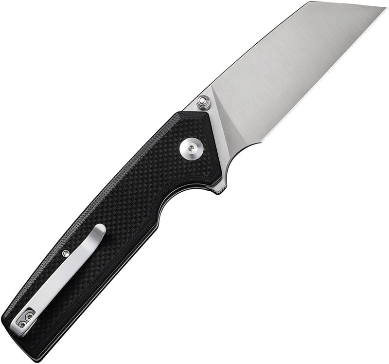 Civivi Amirite Black Coarse G10 (3.48" Satin Finished Nitro-V) Folding Knife [C23028-2] - product view 4