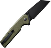 Civivi Amirite OD Green Coarse G10 (3.48" Black Nitro-V) Folding Knife [C23028-3] - product view 6