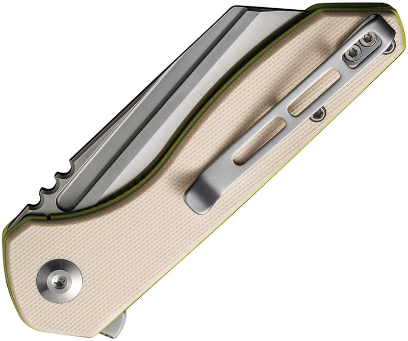 Civivi ExOne Ivory G10 (2.94" Satin Finished Nitro-V) Folding Knife [C23036-2] - product view 2