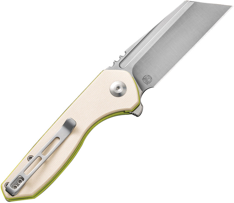 Civivi ExOne Ivory G10 (2.94" Satin Finished Nitro-V) Folding Knife [C23036-2] - product view 3