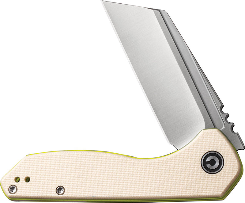 Civivi ExOne Ivory G10 (2.94" Satin Finished Nitro-V) Folding Knife [C23036-2] - product view 4