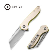 Civivi ExOne Ivory G10 (2.94" Satin Finished Nitro-V) Folding Knife [C23036-2] - product view 7